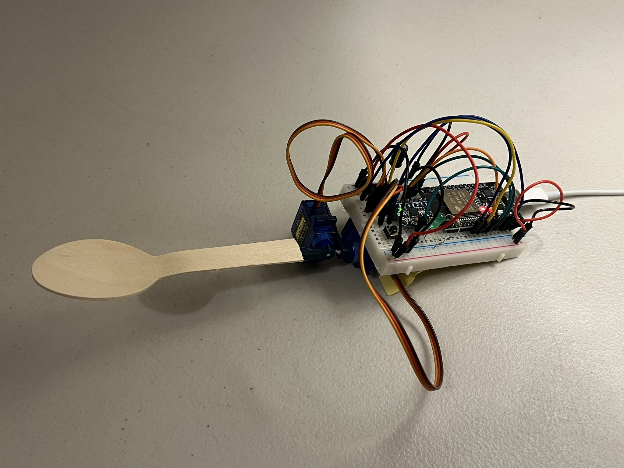 ESP32 Stabilised Spoon for Parkinson's Disease